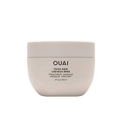 OUAI Treatment Masque. Repair and Restore Hair with the Deeply Moisturizing Hair Masque. Leave Hair Feeling Soft, Smooth and Strong. Free from Parabens and Phthalates (8 fl oz) (NEW - THICK)