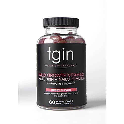 tgin Miracle RepaiRx Wild Growth Vitamins, Hair, Skin + Nails Gummies - 60 Count - Repair - Restore - Hair Growth