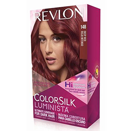 Revlon Colorsilk Luminista Haircolor, Deep Red, 1 Count