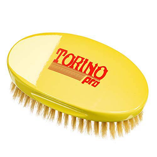 Torino Pro Wave Brushes By Brush King 123 - Big round Soft Oval Palm brush