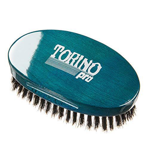 Torino Pro Wave Brushes By Brush King 124 - Big round Medium Oval Palm brush