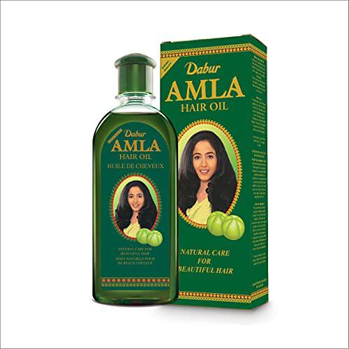 Dabur Amla Hair Oil - Amla Oil, Amla Hair Oil, Amla Oil for Healthy Hair and Moisturized Scalp, Indian Hair Oil for Men and Women, Bio Oil for Hair, Natural Care for Beautiful Hair (200ml)