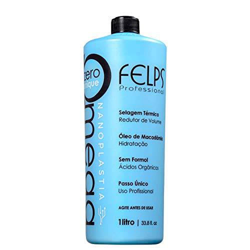 Felps Omega Zero Unique Nanoplastia Smoothing Treatment - Formaldehyde Free - 1000ml/33.8oz
