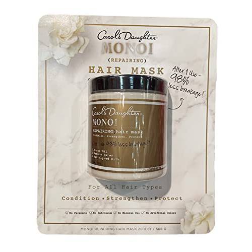 Carol’s Daughter Monoi Hair Mask 20 OZ Special Edition After 1 Use 98% less breakage