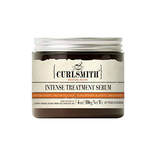 CURLSMITH - Intense Treatment Serum - Vegan Hair Butter for Curly and Coily Hair (4oz)