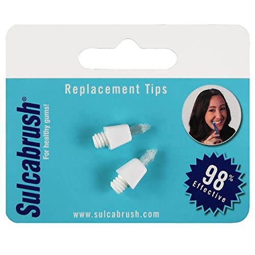 Sulcabrush Replacement Tips - by Sulcabrush