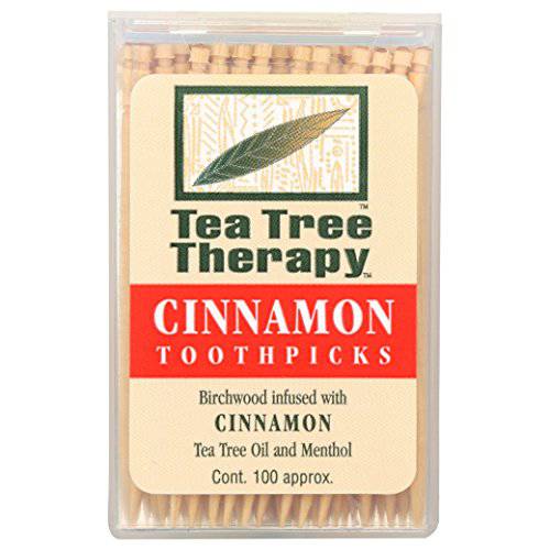 Cinnamon Tea Tree Toothpicks 100ct