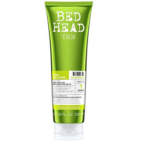 TIGI Bed Head Urban Antidotes Re-Energize Shampoo, 8.45 Ounce