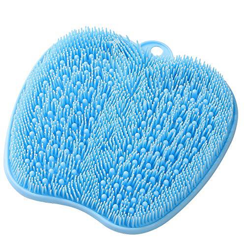 HONYIN Foot Scrubber for Use in Shower, XL Size Larger Shower Foot Scrubber Mat with Non-Slip Suction Cups- Cleans, Exfoliates & Massages Your Feet, Improve Circulation & Soothe Achy Feet