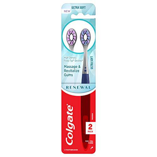 Colgate Renewal Manual Toothbrush, 2 Pack
