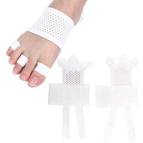 Toe Separator, Hallux Valgus Corrector BSplint For Day And Night, Hammer Toe Straightener for Metatarsalgia, Claw Toe, or Mallet Toe - Osteotomy Strap and Foot Compression Wrap