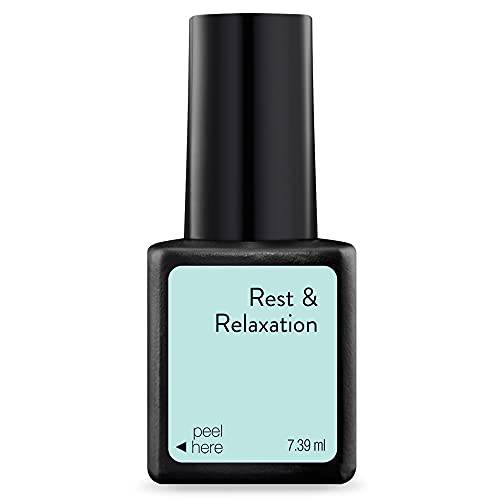 Sensationail Gel Nail Polish, “Rest & Relaxation” Mint Green Gel Polish, 0.25 Fl. Oz. – Nail Gel For up to 2 Weeks of Dazzling Color – LED Nail Lamp Required – Long-Lasting Finish, No Dry Time