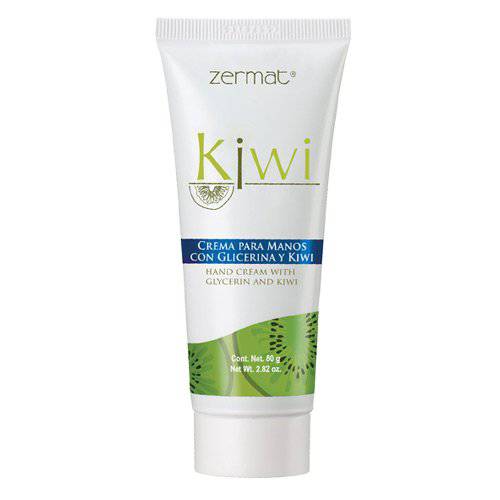 Zermat Hand Cream With Glycerin & Kiwi,Crema Para Manos con Glicerina y Kiwi