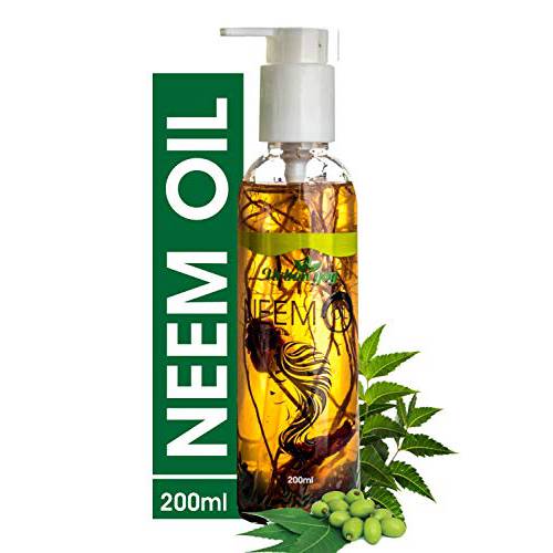 Urban Yog Ayurvedic Jadibuti Neem Oil for Hair and Skin with Natural Herbs (7 Fl Oz)