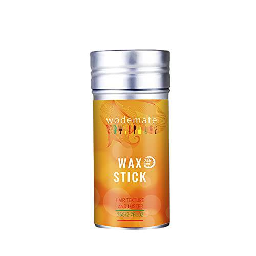 Wax Stick for Hair Wigs，Edge Control Pomade for Black Hair, Uni-Sex Formula Long-Lasting Styling Hair Gel Moisturize & Shine，Smoothing Tame Flyaway Slick Stick Non-greasy 2.7 Oz