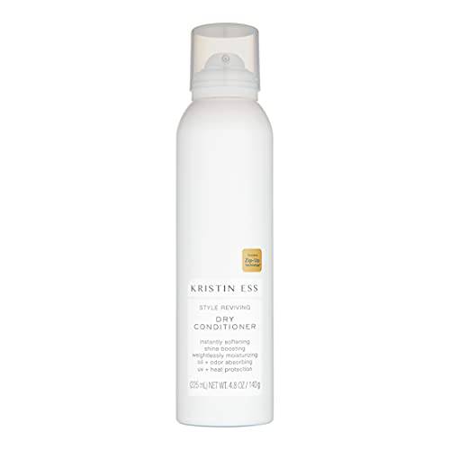 Kristin Ess Hair Style Reviving Dry Conditioner for Moisture + Shine with Heat Protectant - Softens Hair, For Oily Hair, Vegan, Color + Keratin Safe, 4.8 fl oz