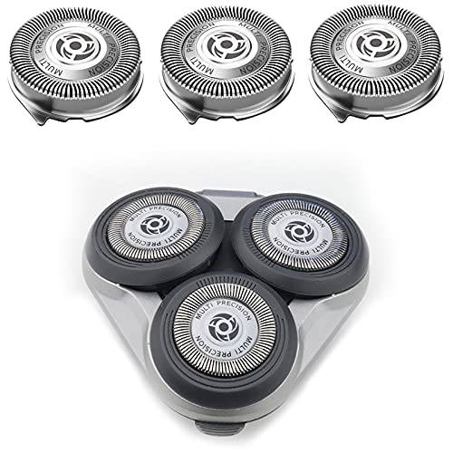 SH90/72 Replacement Heads Fit for Norelco Shavers, Compatible with Philips Norelco Electric Shavers Series 9000 Series 8000, SH90 Replacement Blades OEM for Razor Men Shavers, New Upgraded- 3 Pack