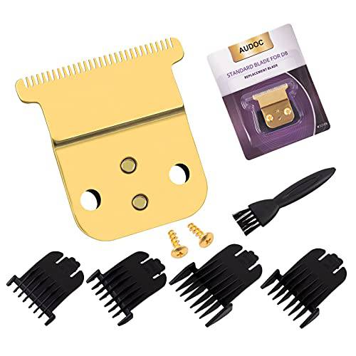 Replacement Blade & Replacement Charger Cord Power Adapter Compatible with MANSCAPED Lawn Mower 3.0 & 2.0 Electric Groin Hair Body Trimmer & The Weed Whacker Nose and Ear Hair Trimmer