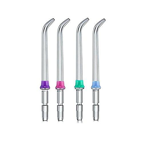 Jamverus 4 Pieces Replacement Classic Jet Tips Dental Water Jet Nozzle Accessories for Waterpik Flossers (Like WP-100)