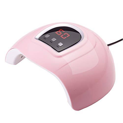 Gel UV LED Nail Lamp with 3 Timer Nail Dryer 54W Portable Nail Dryer Curing Lamp with Automatic Sensor USB Charger Curing Lamp for Nail Polish Curing