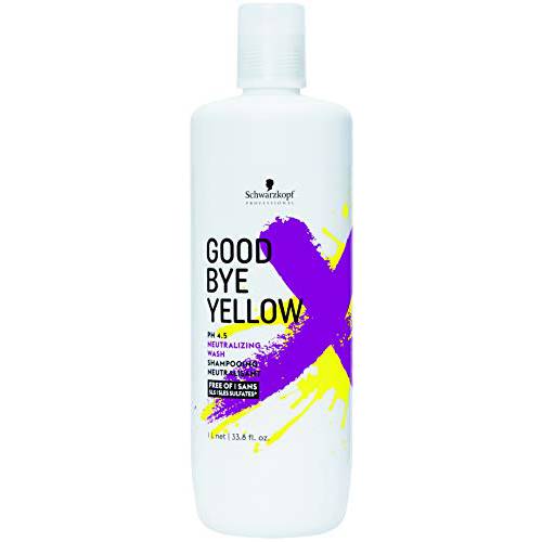 GoodBye Yellow pH 4.5 Neutralizing Wash, 33.8-Ounce