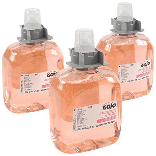 Gojo 5161-03, FMX-12 Foam Soap, 3 Refills/Case, Oranage