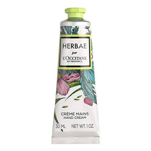 L’Occitane Nourishing Herbae Floral Hand Cream Enriched with Shea Butter, Net Wt. 1 oz.