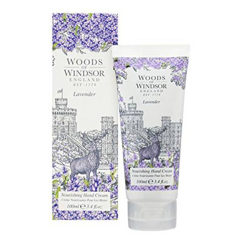Woods Of Windsor Lavender Nourishing Hand Cream for Women, 3.4 Fluid Ounce