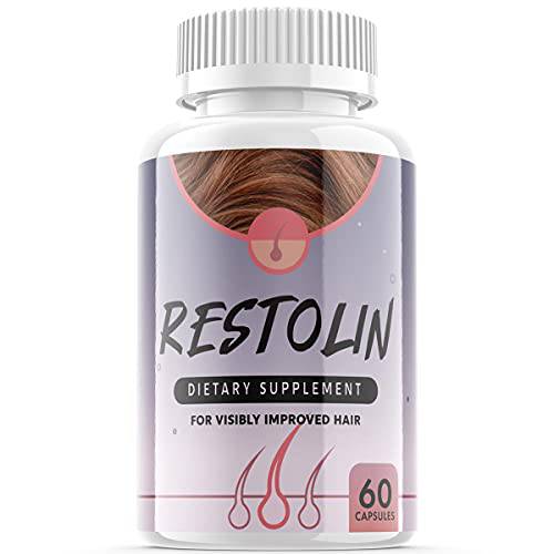 Restolin Hair Growth Pills Skin and Nails Supplement - Advanced Unique Hair Growth (1 Pack)