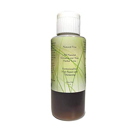 Natural First Ginseng and Aloe Vera Hair Growth Thickening and Repair Serum, 2 oz