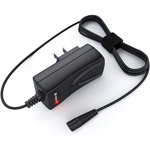 PWR+ 12V Power Cord Replacement for Braun Shaver Charger Series 7 9 3 5 Electric Razor Cable 350cc-4 390cc 3040s 760cc 790cc 790cc-4 740s 720s-4 190s 340s 370 720 5190cc 5210 7865cc Check Plug Photo