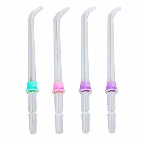 4 of Pack Replacement Jet Tips for Waterpik Water Flossers and Other Brand Oral Irrigators