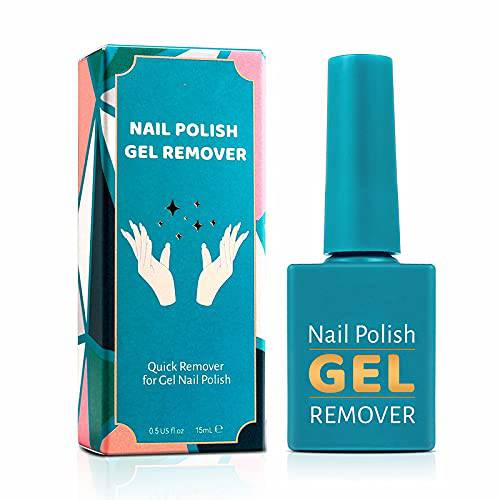 Gel Nail Polish Remover, Professional Nail Polish Remover, Take Effect in 3-6 Minutes Easily, No Need Tin Foil & Clip, Protect Nails