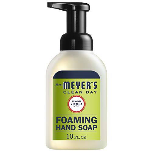 Mrs. Meyer’s Foaming Hand Soap, Biodegradable Formula, Lemon Verbena, 10 oz