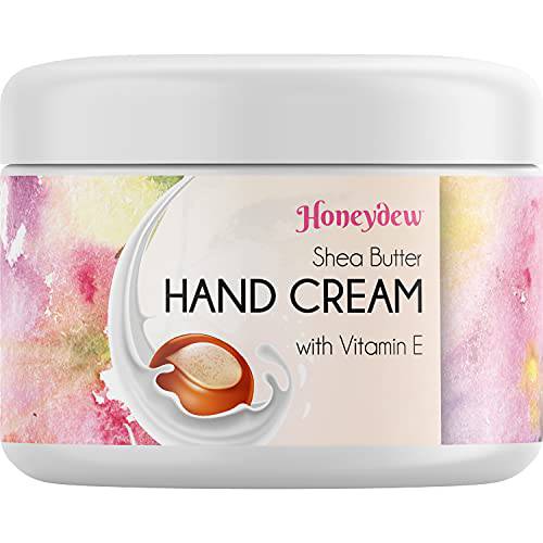 Hand Cream for Dry Cracked Hands - Hand Lotion for Dry Hands and Anti Aging Hand Cream for Women and Men with Cocoa Butter - Vitamin E Cream Hand Moisturizer and Shea Butter Hand Cream for Dry Hands