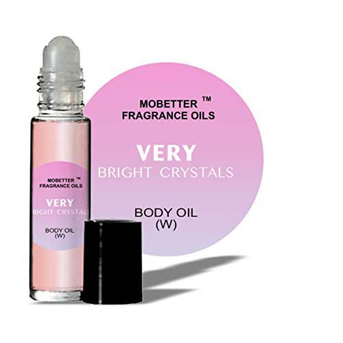 Very Bright Crystals Perfume Women Fragrance Body Oil by Mobetter Fragrance Oils