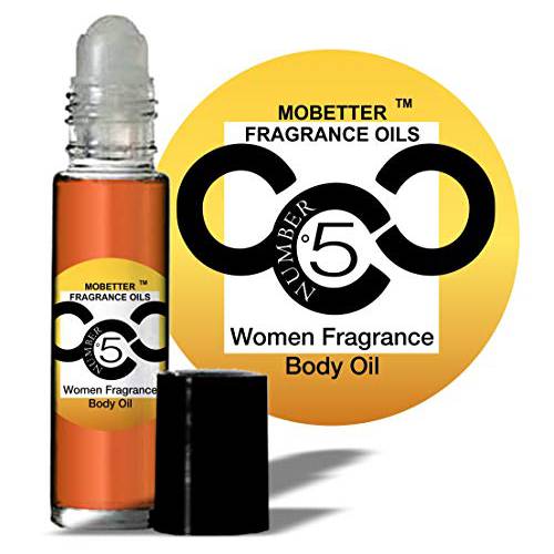 Number 5 C Perfume Fragrance Body Oil for Women by Mobetter Fragrance Oils