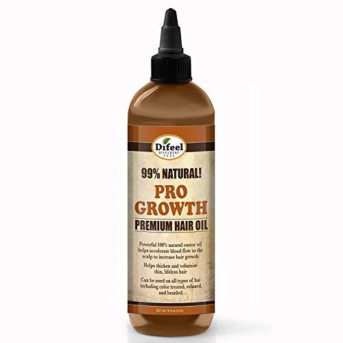 Difeel 99% Natural Premium Hair Oil - Pro Growth 7.78 ounce