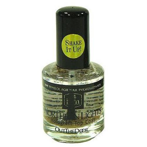 INM Northern Lights Hologram Top Coat Gold by INM BEAUTY