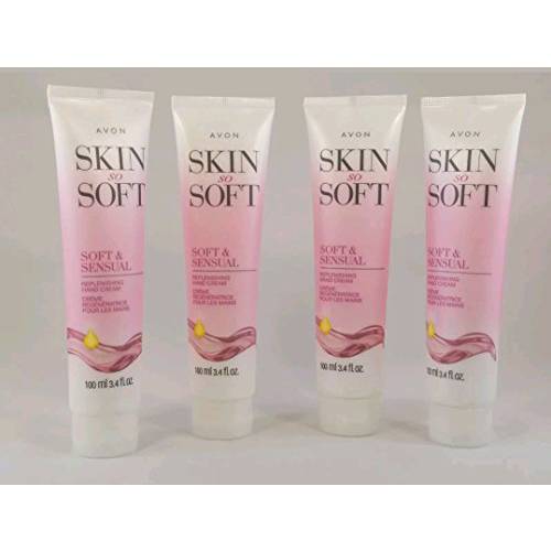 Avon Skin So Soft Soft and Sensual Hand Cream Lot of 4