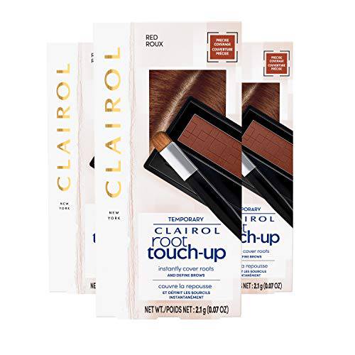 Clairol Root Touch-Up Temporary Concealing Powder, Red Hair Color, 0.07 Ounce (Pack of 3)