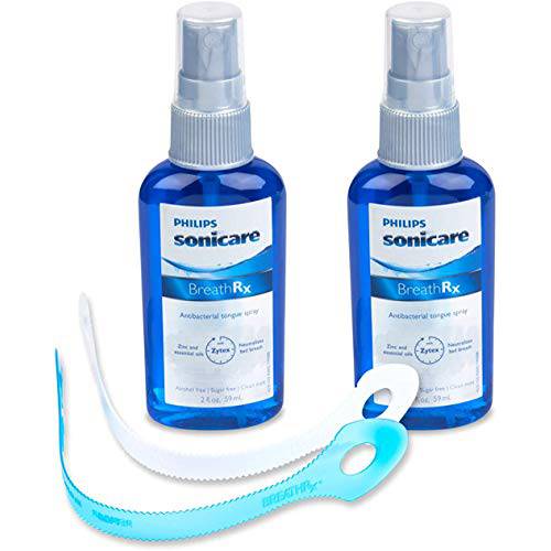BreathRx Daily Tongue Care Kit. America’s 1 Dentist Dispensed Breath Care System (Pack of 2)