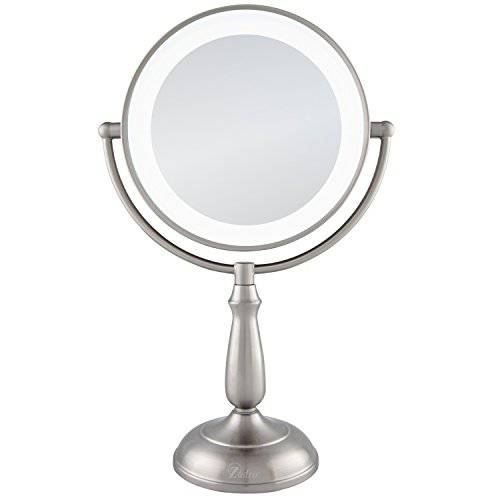 Zadro 11 Makeup Mirror with Lights and Magnification Dimmable Touch LED Lighted Makeup Mirror with Magnification