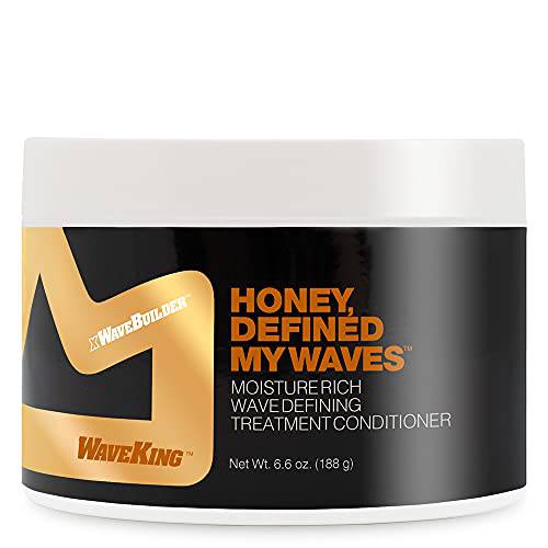 Wave King x Wavebuilder Honey, Defined My Waves Moisture Rich Wave Defining Treatment Conditioner