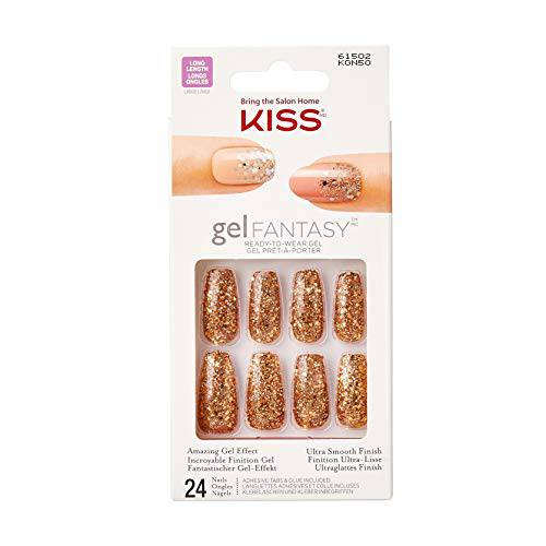 Kiss Gel Fantasy Medium Length Gel Nails (KGN50)
