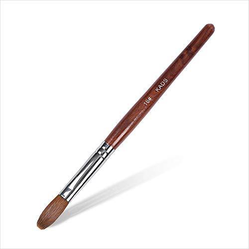 KADS Kolinsky Sable Acrylic Nail Art Brush Red Wood Pen Nail Brush for Nail Art Manicure Tool (16)
