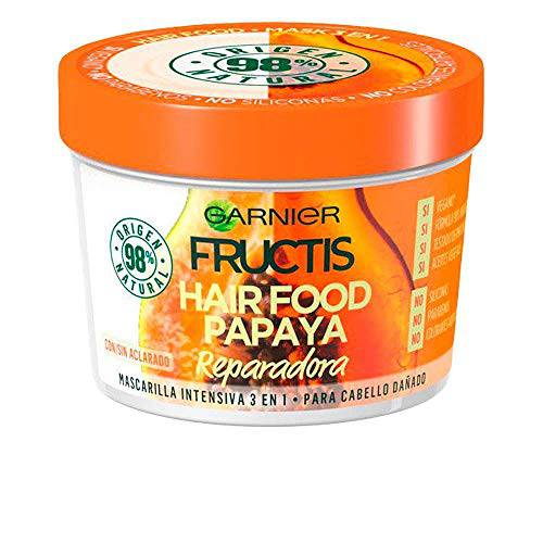 Garnier Fructis Hair Food Papaya Repair Mask for Damaged Hair - 390 ml