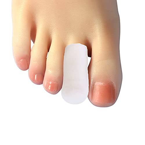 Silicone Toe Caps and Protectors, Toe Covers, Protect Middle Toe from Rubbing, Corns, Blisters, Hammer Toes and Other Painful Toe Problems…