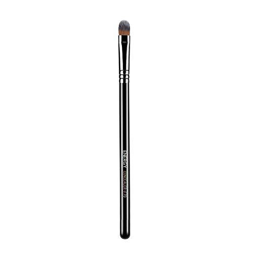 ENERGY Concealer Makeup Brush F70 Under Eye Small Flat Tapered Synthetic Bristle for Precision Color Corrector Concealing Eyes and Brow with Cream Liquid Makeup Tool Black