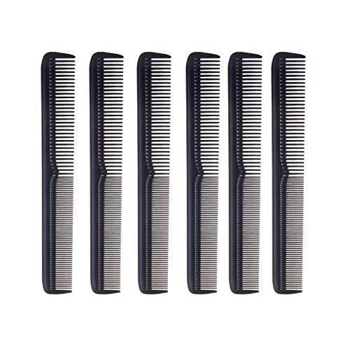 QITIMIR Hair Cutting Comb, 7 İnc, 12-Pack, All Purpose Hair Comb, Barber Comb & Hairstylist Comb & Hairdressing Comb